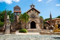 Ancient village Altos de Chavon - Colonial town reconstructed in Dominican Republic. Casa de Campo, La Romana.