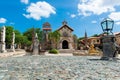 Ancient village Altos de Chavon - Colonial town reconstructed in Dominican Republic. Casa de Campo, La Romana.