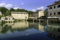 Ancient village Bagno Vignoni in Tuscany - Italy