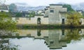 Ancient village called Hong Cun,china Royalty Free Stock Photo