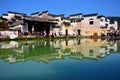 Ancient Village hongcun china Royalty Free Stock Photo