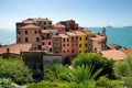 Ancient village of Tellaro, Italy Royalty Free Stock Photo