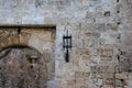 Ancient vintage medieval design style wall lamp