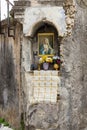 Ancient votive shrine Royalty Free Stock Photo