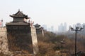 Ancient wall in china Royalty Free Stock Photo