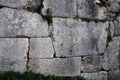 Ancient wall of Norba, Latina, Italy Royalty Free Stock Photo