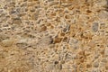 Ancient Wall Photographed in Cyprus Royalty Free Stock Photo