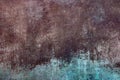 Patina on ancient wall texture. Grunge background Royalty Free Stock Photo