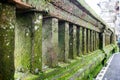 Ancient Wall in Uluwatu Temple, Bali, Indonesia