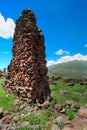 Ancient wall in Urubamba Valley