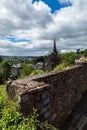 Ancient Wall With a View in Cork Ireland
