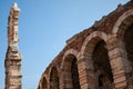 Ancient Walls Of The Arena Of Verona