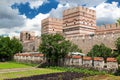 The ancient walls of Constantinople in Istanbul, Turkey Royalty Free Stock Photo