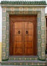 Tetuan, Morocco Architecture detail. Royalty Free Stock Photo