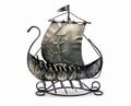 Ancient war ship Royalty Free Stock Photo