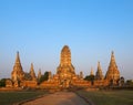 Ancient wat in khemer style. Thailand