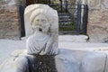 Ancient water fountain in Pompeii Royalty Free Stock Photo