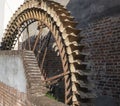 Ancient water mill, Soncino, Italy Royalty Free Stock Photo