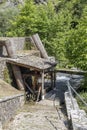 Ancient water mill Tzoumerka, Epirus, Greece Royalty Free Stock Photo