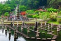 Ancient water palace Tirta Gangga in Karangasem, Bali, Indonesia Royalty Free Stock Photo