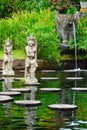 Ancient water palace Tirta Gangga in Karangasem, Bali, Indonesia Royalty Free Stock Photo