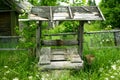 An ancient well in the old village. Royalty Free Stock Photo