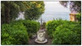 An ancient well in the Sirmione, Garda lake, Italy Royalty Free Stock Photo