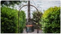 An ancient well in the Sirmione, Garda lake, Italy Royalty Free Stock Photo