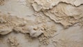 Ancient Whispers: Fossilized Limestone Background. AI generate