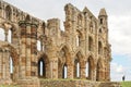 Ancient whitby abbey, yorkshire, uk.