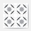 Ancient white-black ÃÂ°rabic seamless pattern. pattern generated in the computer