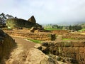 Winding Stone Path at the Ruins of Ingapirca, Ecuador.