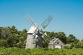 Ancient Windmill, Cape Cod, Massachussetts Royalty Free Stock Photo