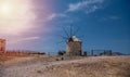 Ancient windmill in Bodrum, Turkey Royalty Free Stock Photo