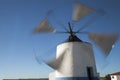 Ancient windmill in Castro Verde, Alentejo, Portugal Royalty Free Stock Photo