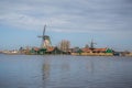 Ancient windmills still working in Holland