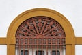 Ancient window detail on facade, Rio Royalty Free Stock Photo