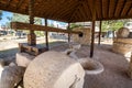 Ancient wine press next to Limassol castle, Cyprus