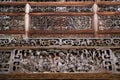 Ancient wood carving at Huanglin village Royalty Free Stock Photo