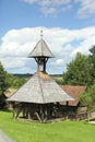 Ancient wooden bell tower