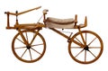 Ancient wooden bike