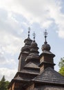 Ancient wooden church from the Carpathians