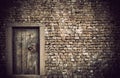 Ancient wooden door Royalty Free Stock Photo