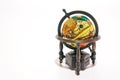 An ancient world globe Royalty Free Stock Photo