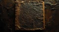 Ancient Worn Leather Bound Book Cover Royalty Free Stock Photo