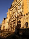 Ancient yellow ocher building