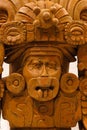 Ancient Zapotec funerary urn in the form of a deity