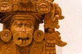 Ancient Zapotec funerary urn in the form of a deity