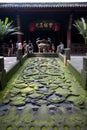 Ancient Zhuge Liang Memorial Temple Sichuan China