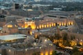 The ancient Zindan building and entrance gate to the fortress in the city of Khiva in Khorezm. Kohna Ark gates of the